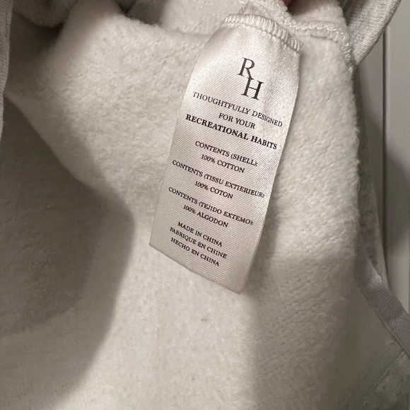 RECREATIONAL HABITS Gray Quarter Zip XS - Picture 4 of 8